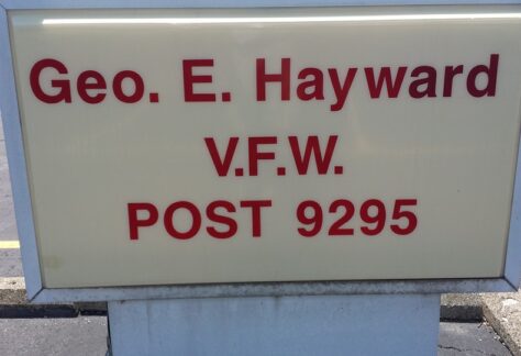 VFW Post 9295 sign